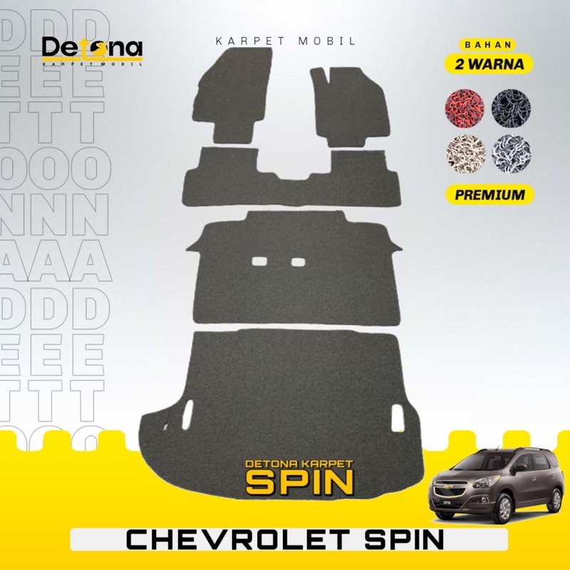 Karpet Mobil Mie PREMIUM CHEVROLET SPIN / Karpet Mobil Mie PREMIUM CHEVROLET SPIN