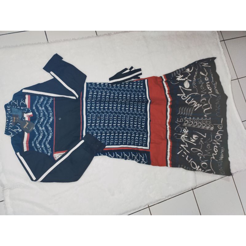 Mix Typo Dress Monel