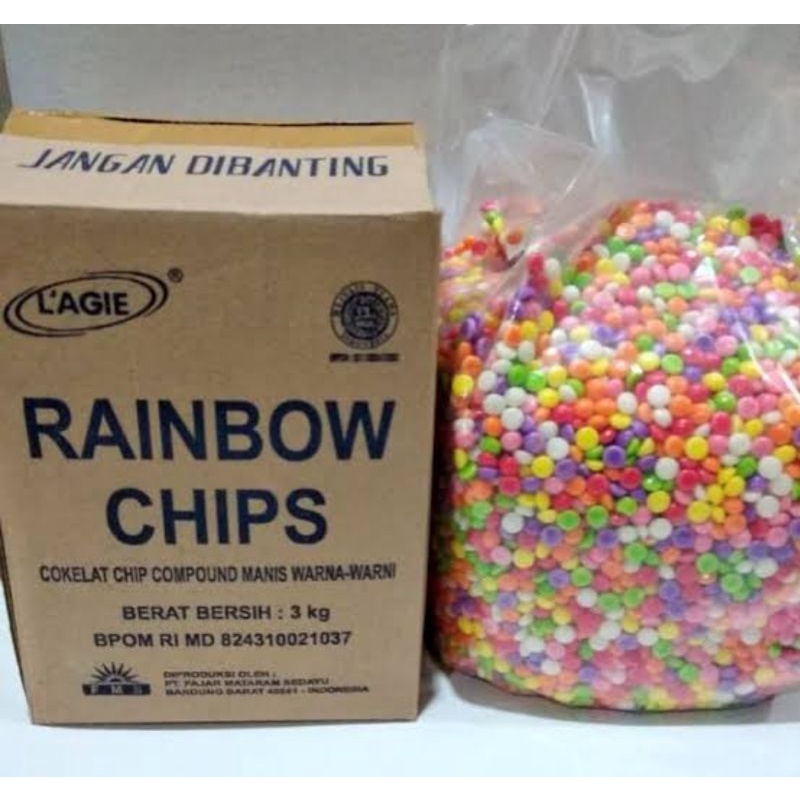 

CHOCOCHIP RAINBOW (legie) 100GR - FREE CUP PACKAGING