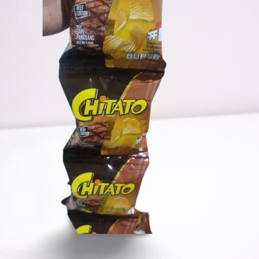 

SEGERA BELI Snack keripik kentang chitato sapi panggang renceng ( 10pcs ) cemilan enak dan murah***