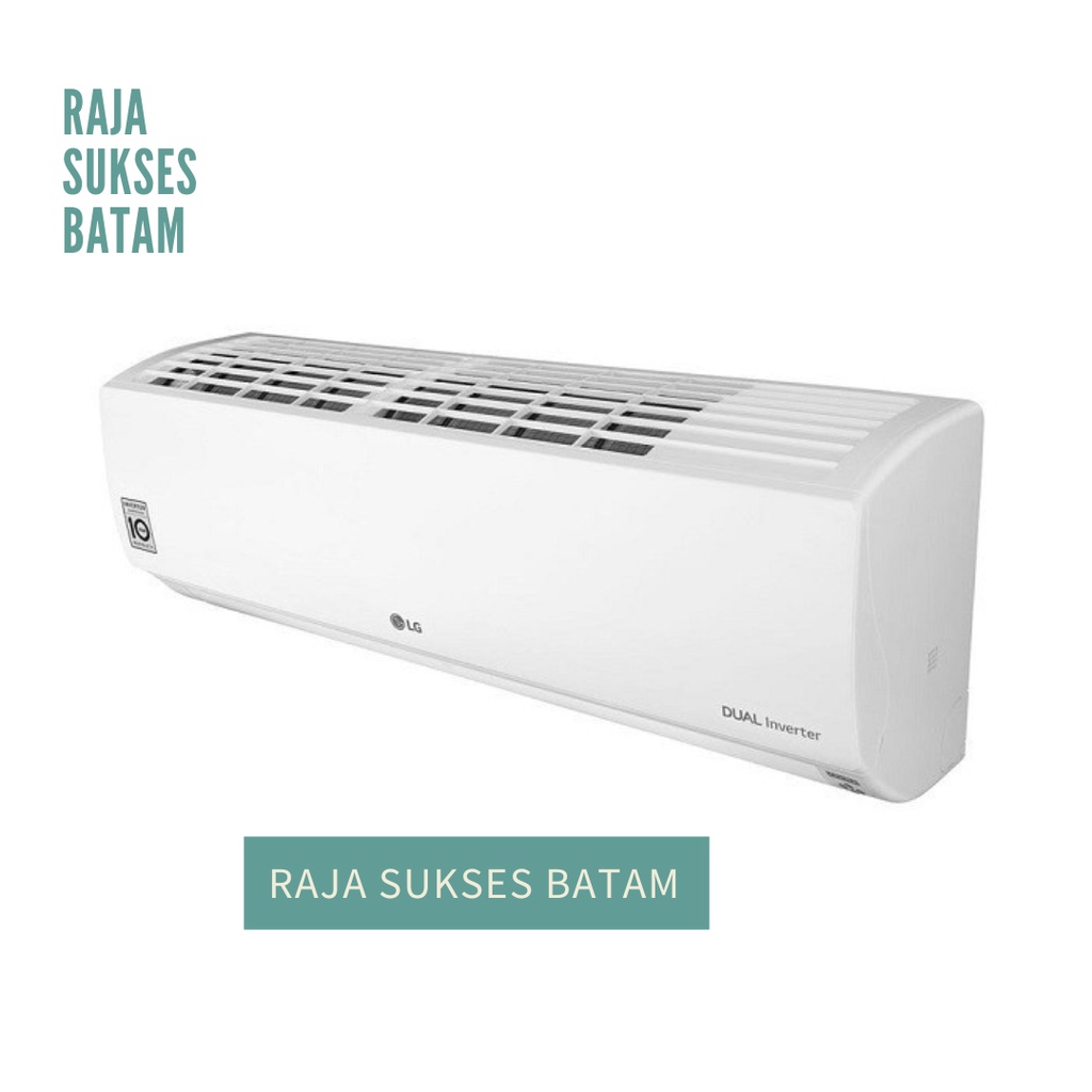 AC LG 1 PK E10SV5 PLASMA DUALCOOL INVERTER WATT CONTROL IONIZER - WIFI - KHUSUS BATAM