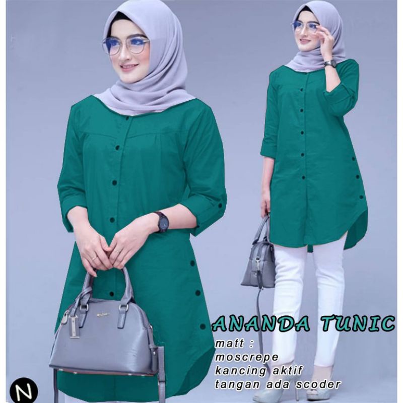 Tunik Ananda /Kemeja Kekinian