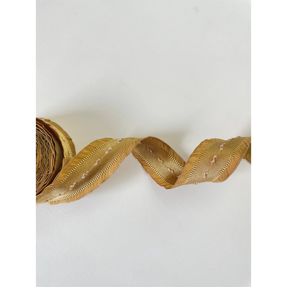 1 Yard - PITA KOREA GELOMBANG / PITA JEPIT RAMBUT / PITA HAMPERS / PITA BANDANA BABY