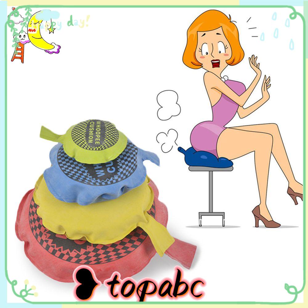 Top Whoopee Cushion New Balon Lucu Gag Self Inflating Kentut