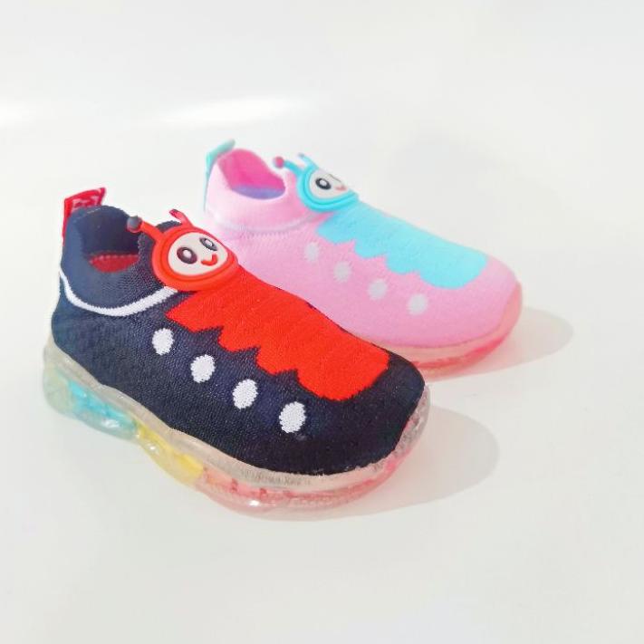 >V44859) Svekes Sepatu Anak Cute Kartun Lampu Sepatu Led