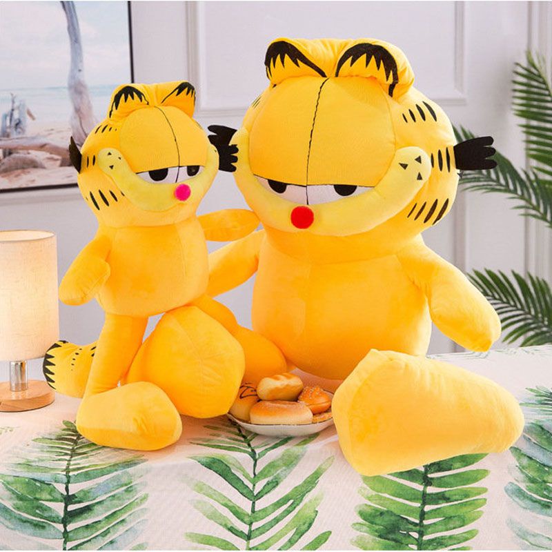 Garfield Cat Besar Mewah Lembut Mainan Bantal Boneka Raksasa Boneka Binatang Hadiah Bayi Anak