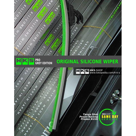 PROMO HKS Pro Silicone Wiper / Wiper Silikon (Sepasang)