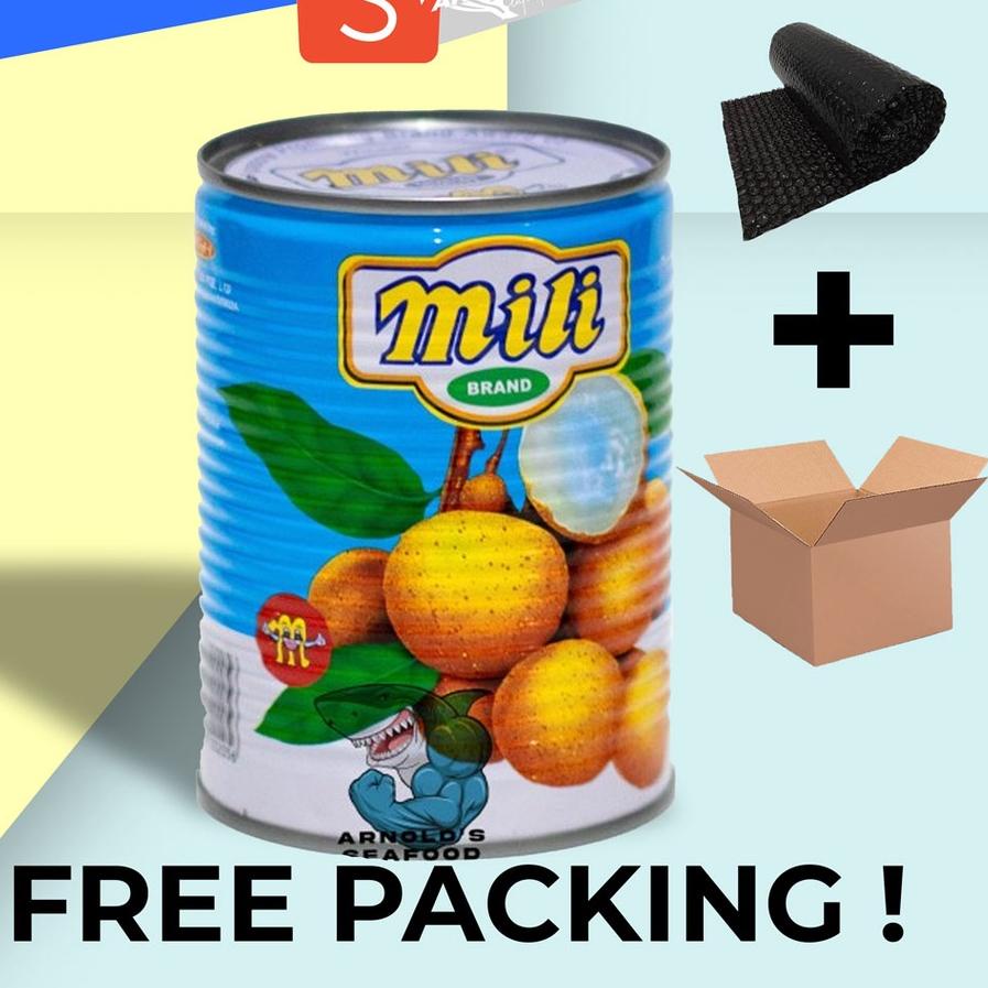 

✓ MILI Longans In Heavy Syrup 565 gr / Lengkeng Kaleng Longan Flash Sale!!