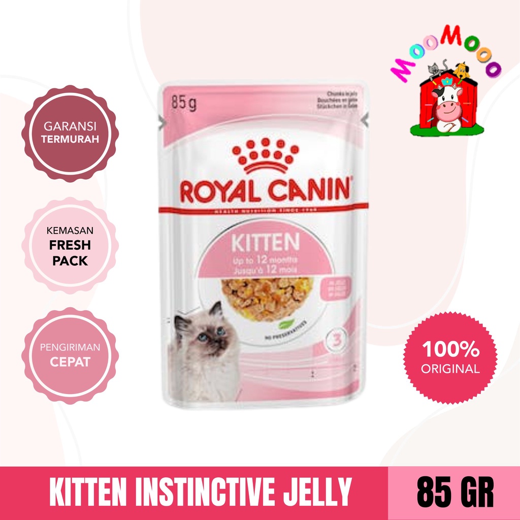 Royal Canin Kitten Instinctive Jelly 85gr