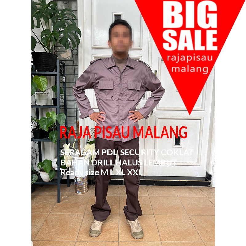 RPM Baju Seragam Satpam Security Terbaru PDL SATU Bahan Drill Premium TERBARU