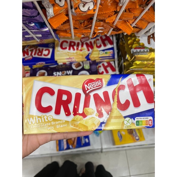 

Jastip snack arab saudi madinah mekkah nestle crunch white chocolate