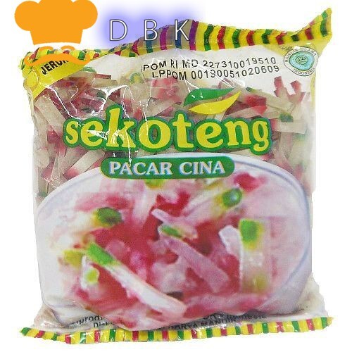 

Pacar Cina 100gr Sekoteng sagu mutiara biji delima