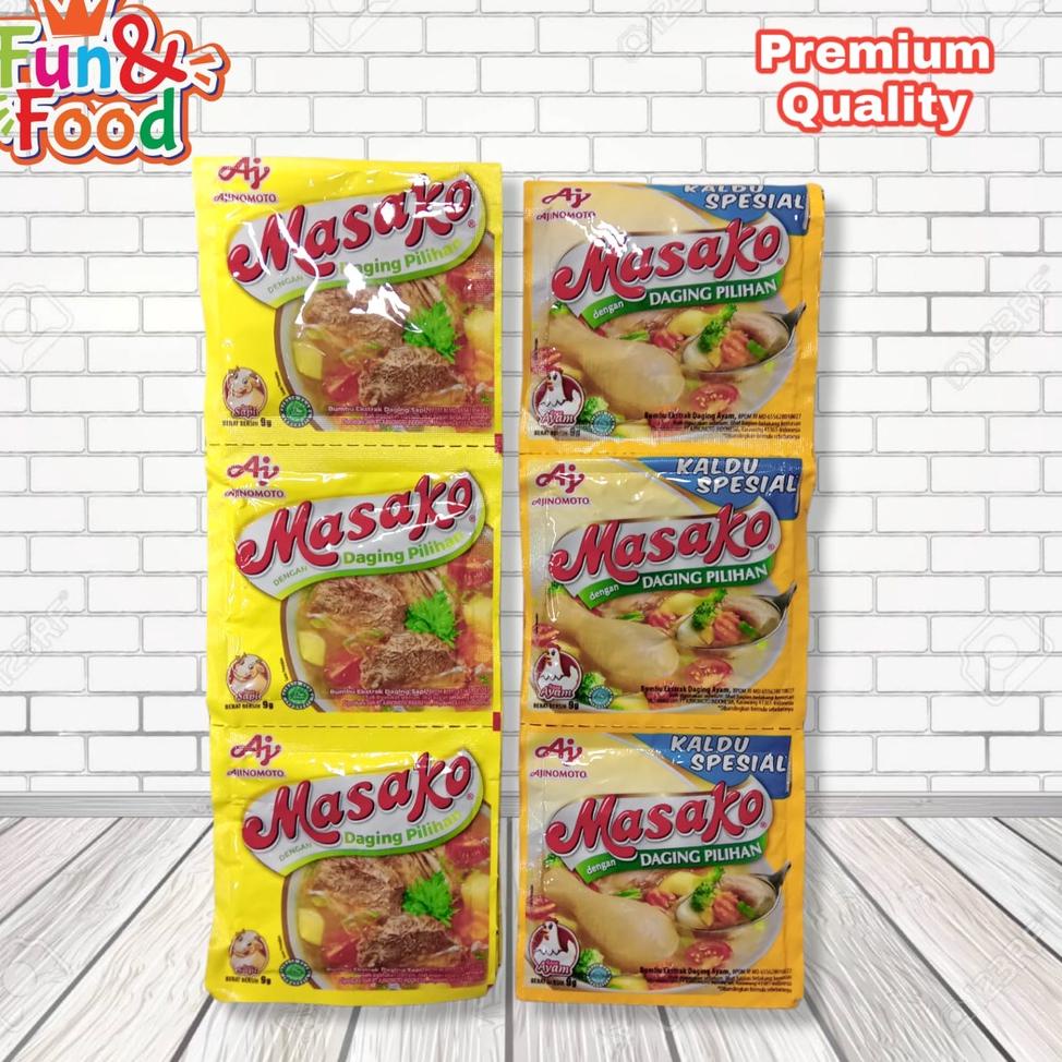 

[G-S8S] ♥☞] Masako Ayam / Masako Sapi - 1 Renceng (12pcs)-proses cepat
