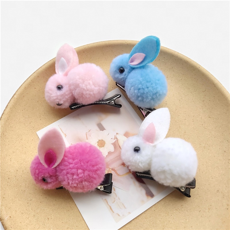 Jepit Rambut Korea Kelinci Rabbit Hair Accessories Untuk Anak Perempuan - SH2011