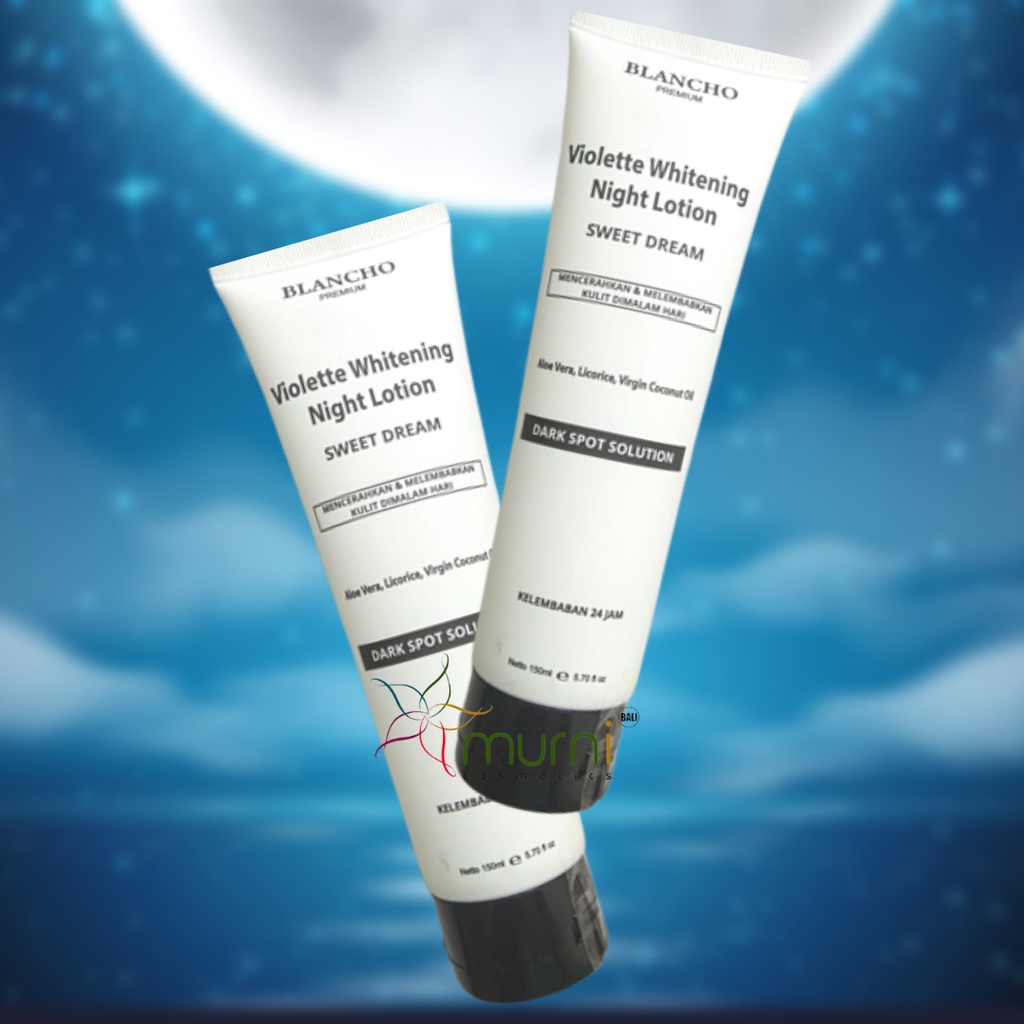 BLANCHO PREMIUM VIOLETTE WHITENING NIGHT LOTION 150ML - SWEET DREAM