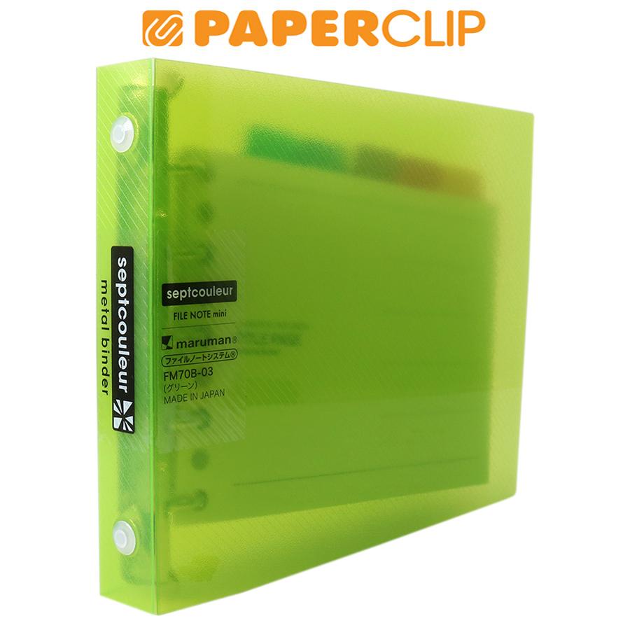 

FILE NOTE MINI B7 MARUMAN FM70B-03 GREEN