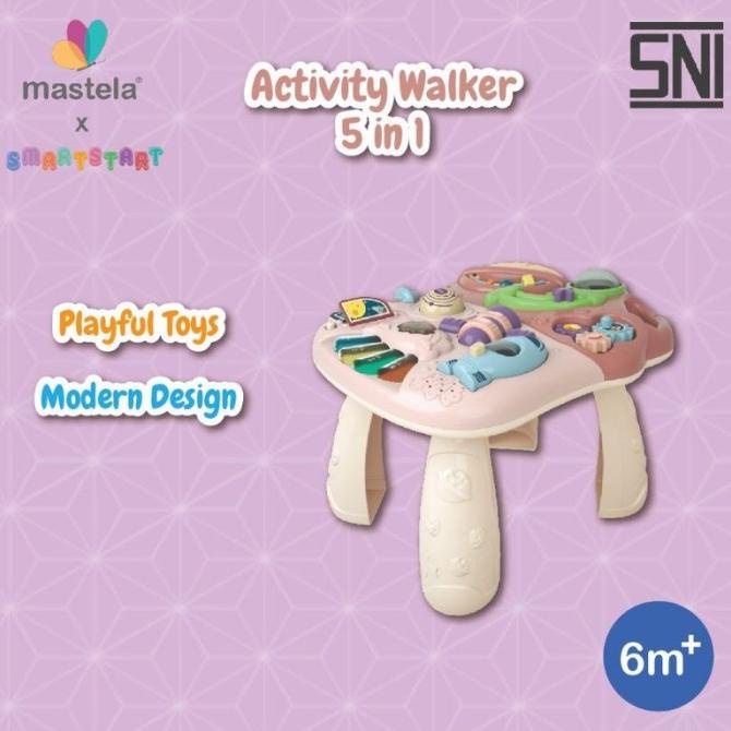 Mastela Baby Walker 5 in 1 Activity Push Walker 9851