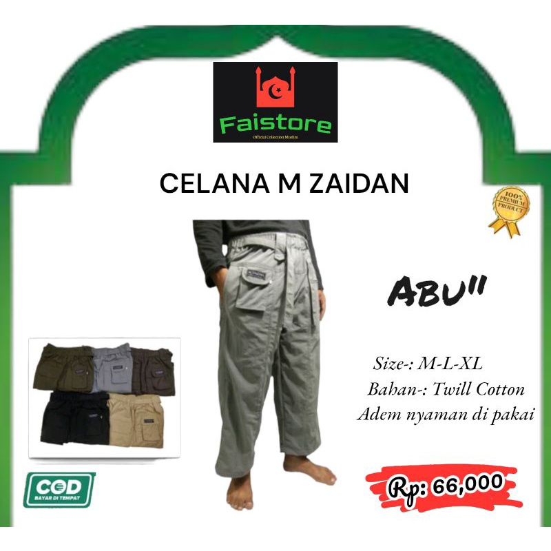 Celana Pangsi Sirwal M Zaidan Celana Out Dor Komprang