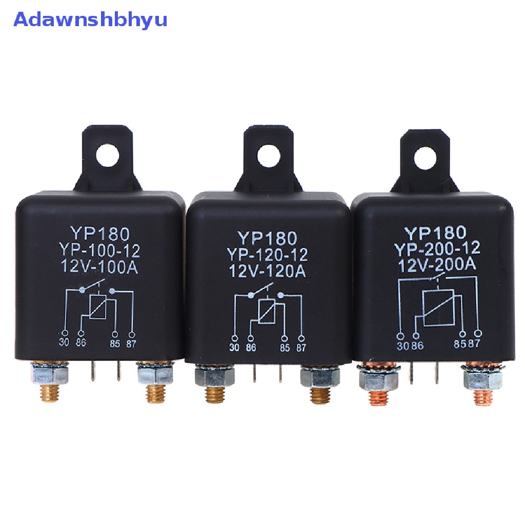 Relay Starg Adhyu 200A 100A 12V/24V Power Otomotif Heavy Current Start Relay ID