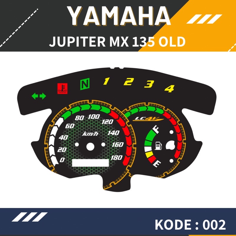 Papan Panel Speedometer Yamah jupiter MX 135 Old