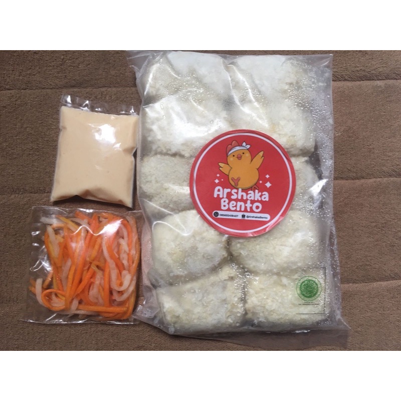 

paket bento SHRIMP ROLL frozen