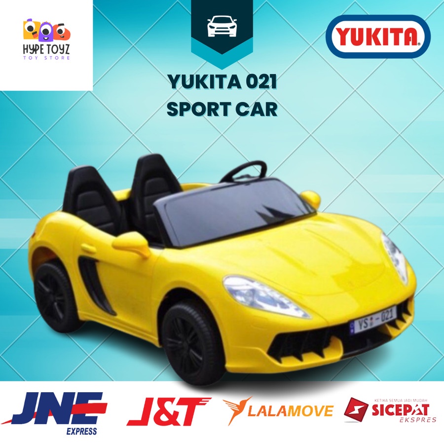 Mainan Maenan Mobil Aki Anak Porsche - Yukita YSA 021 12 Volt Paint