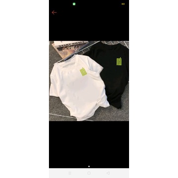 TERMURAH!!! KAOS KPOP NCT SMALL LOGO HIJAU FREBIESS STICKER