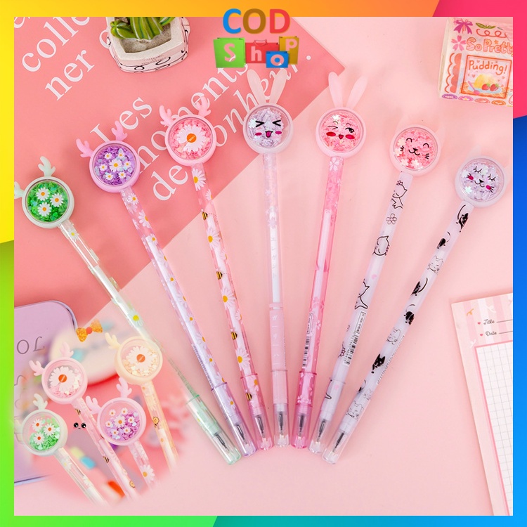 

COD - S5610 Pena Gel Karakter Telinga Kelinci / Pulpen Gel 0.5mm / Stationary Sekolah / Bolpen Gel Motif Karakter Lucu