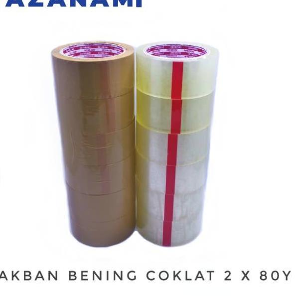 

Pencarian Terkini Lakban Bening 2" Inch 80Y Yard Sazanami Opp Tape Isolasi Selotip