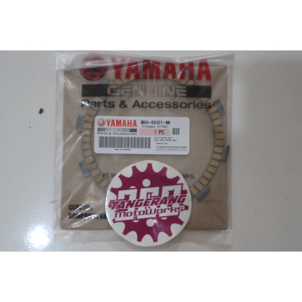 PLATE, FRICTION YAMAHA R15 VVA - BK6-E6321-00