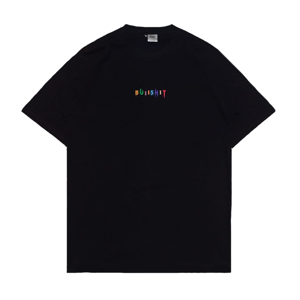 Boissoc T-shirt Bulls Kaos Lengan Pendek Hitam Putih