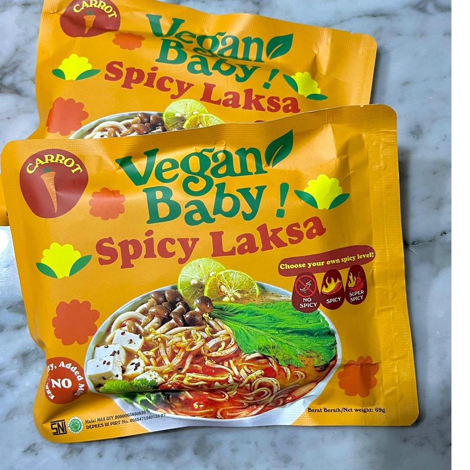 

TERBARU Mie Spicy Laksa Vegan Baby 4Pcs - 12Pcs