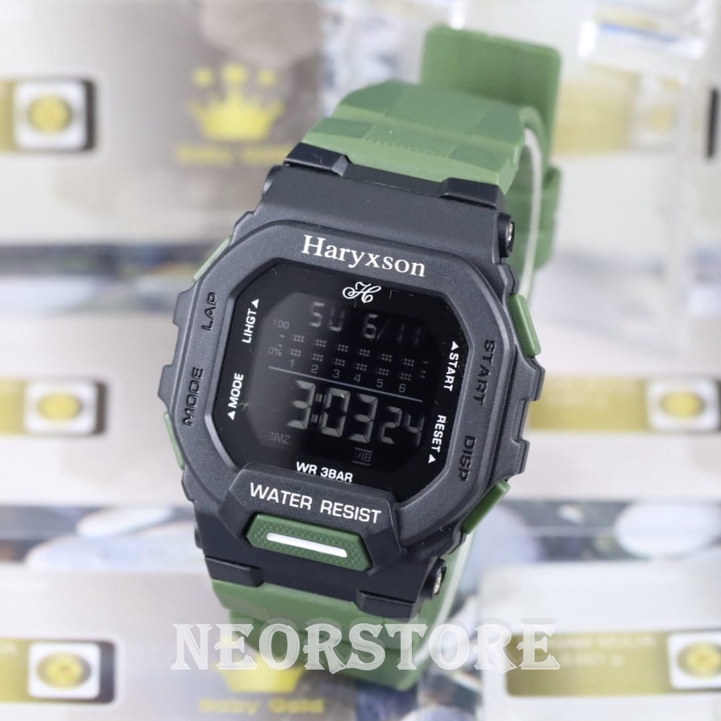 Jam Tangan Pria DIGITAL HX1028 ANTI AIR