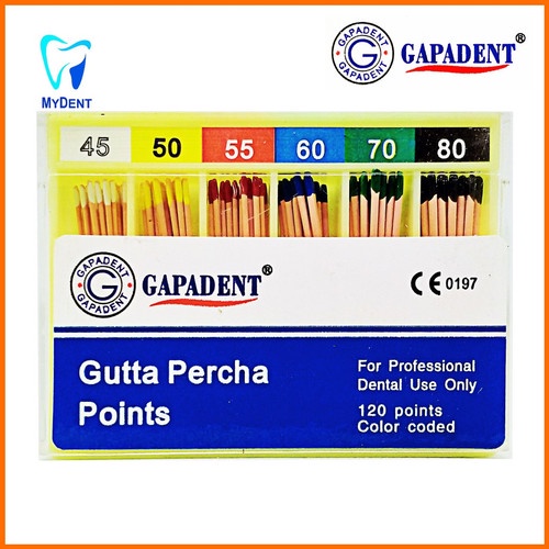 GUTTAP GUTTA PERCHA POINT ASSORTED 45-80