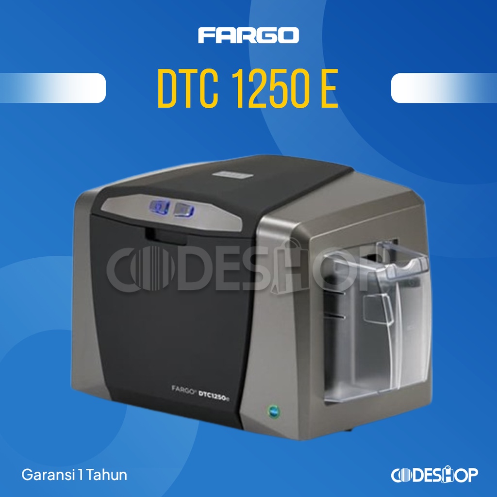 Printer ID Card Fargo DTC 1250e Single Side - Cetak Satu Sisi