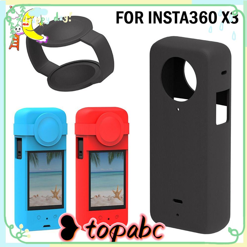 Top Silicone Case Soft Panoramic Pelindung Kamera Penutup Lensa