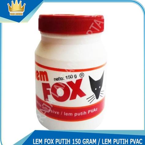 

Lem FOX Putih Botol 150 GRAM / Lem PVAC