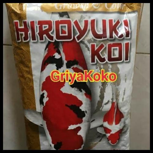Promo Hiroyuki Koi Growth&Color 5Kg/Pakan Koi Hiroyuki Koi Growth&Color 5Kg