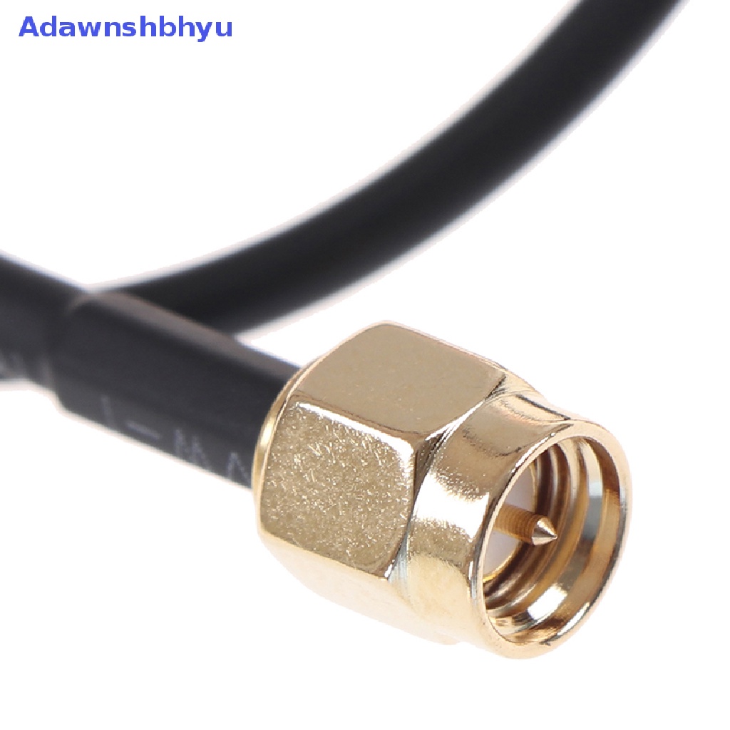 Adhyu 0.3-5M Kabel SMA Male to Female RG174 RF Connector Adapter Kabel Antena WIFI ID