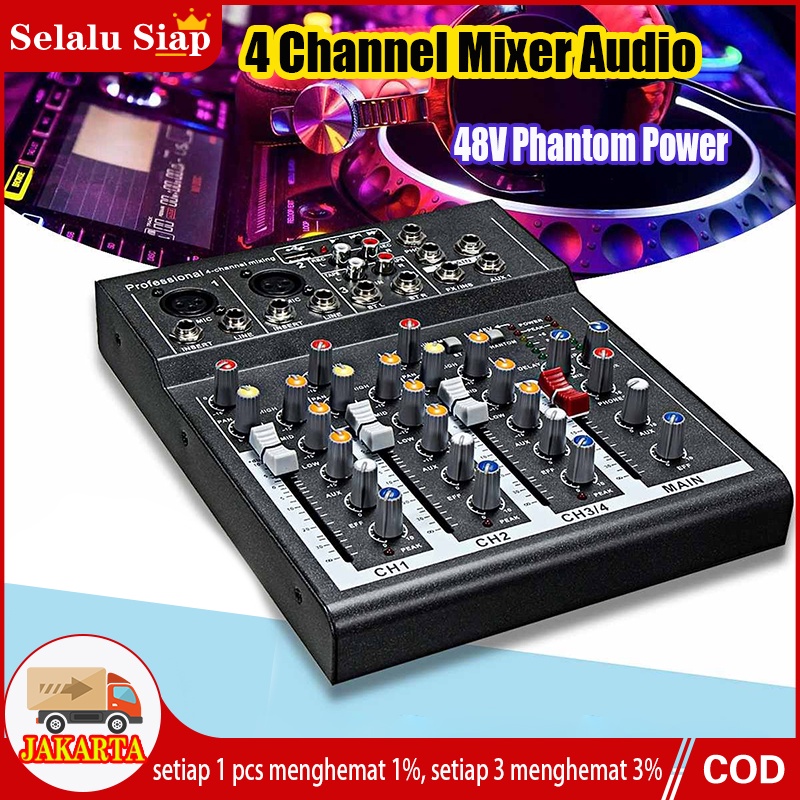 Jual Dalam Stok Dikirim Dari Jakarta Channel Mixer Audio Four Original Pc Soundcard