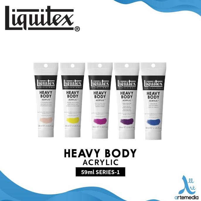 

Cat Akrilik Liquitex Heavy Body 59ml Series 1 Acrylic Color - 01/02