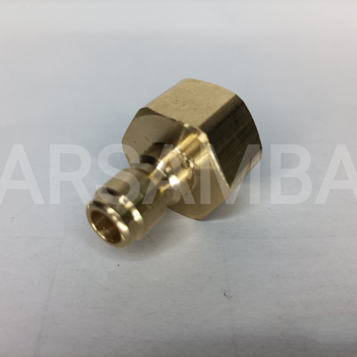 Quick Coupler Male 1/4 Ulir Dalam M22