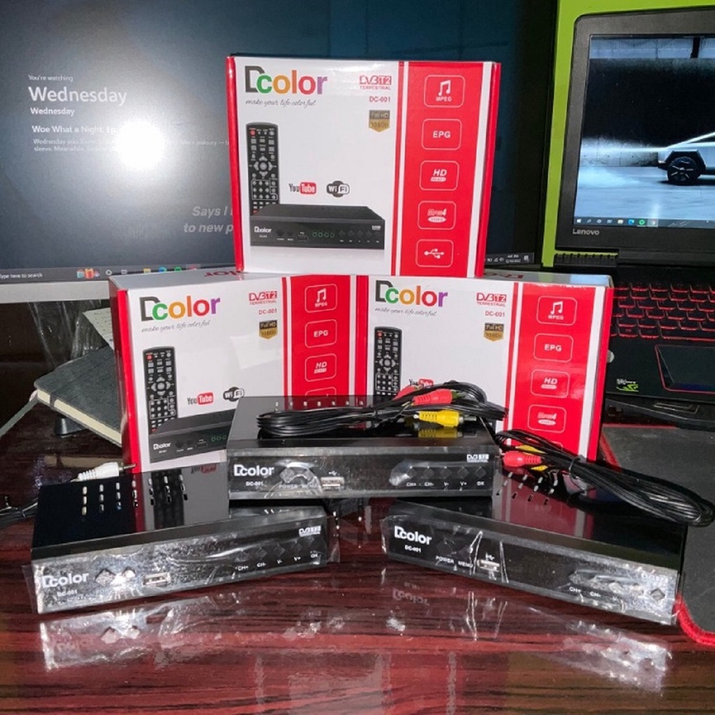 STB SET TOP BOX D COLOR DVB-T2 SET TOP BOX TV DIGITAL D COLOR