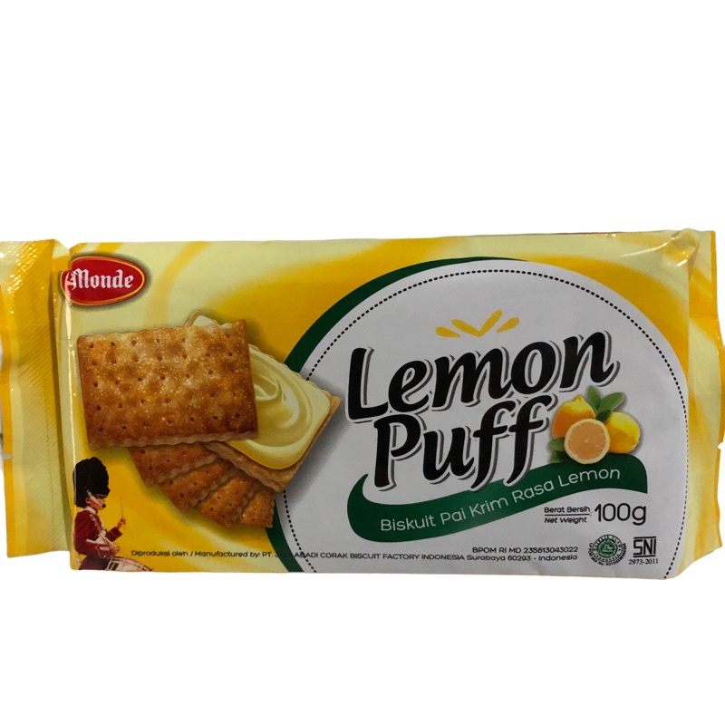 

Monde Lemon Puff 100gr