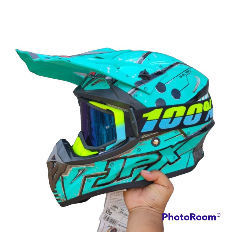 HELM JPX CROSS X20 BLUE TOSCA ORIGINAL