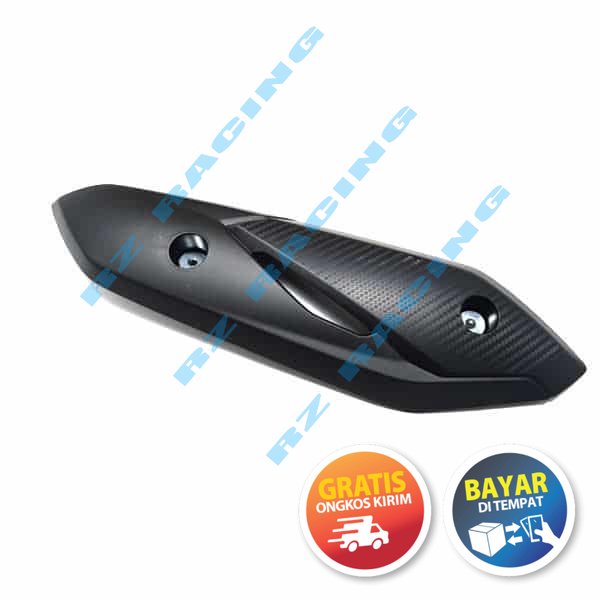 Cover Tutup-Tameng Pelindung Knalpot Beat Sporty eSP New FI-F1 2015 - RZ RACING