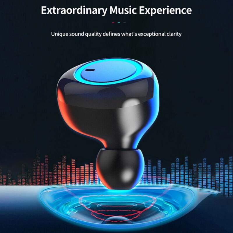 TWS-5 earphone Bluetooth HIFI BASS Stereo music telfon gaming daily wireless headset Smart Touch with mic TWS5