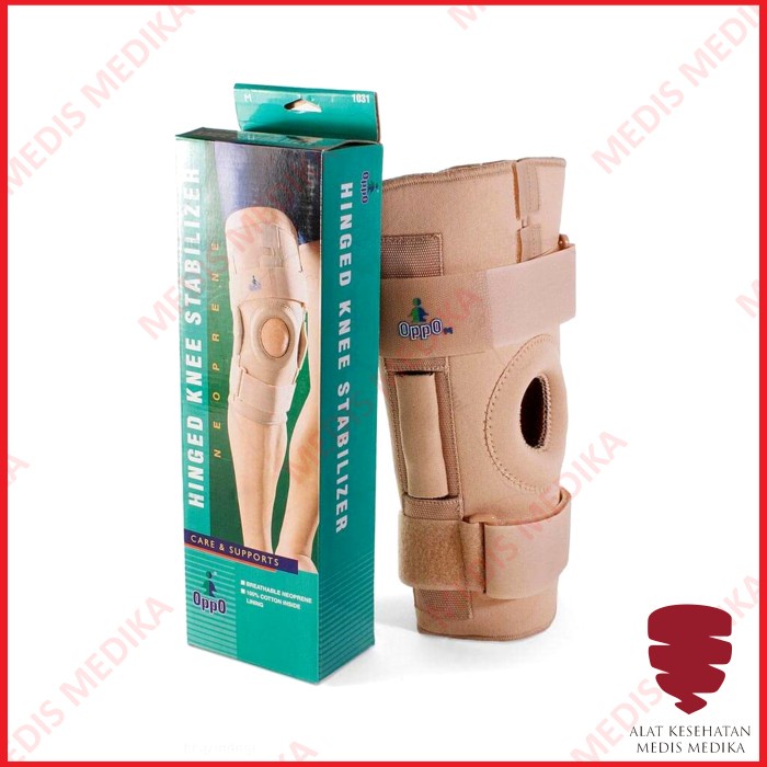 Oppo Knee Stabilizer Support 1030 Dekker Penyangga Lutut Korset Deker