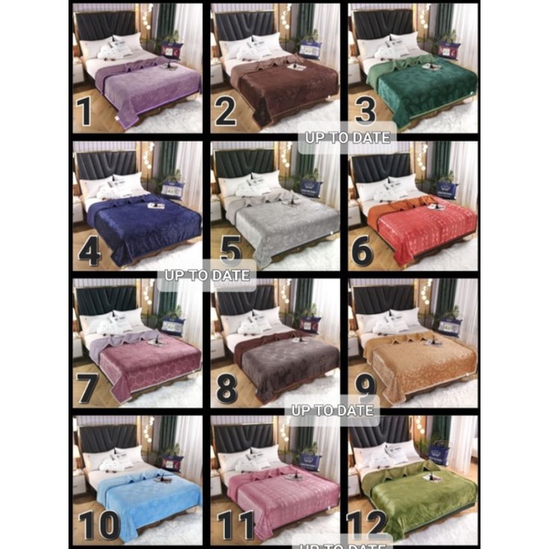 SELIMUT BULU DOMBA ASLI 180×200CM SELIMUT TEBAL EMBOS BULU DOMBA  SELIMUT HANGAT DEWASA