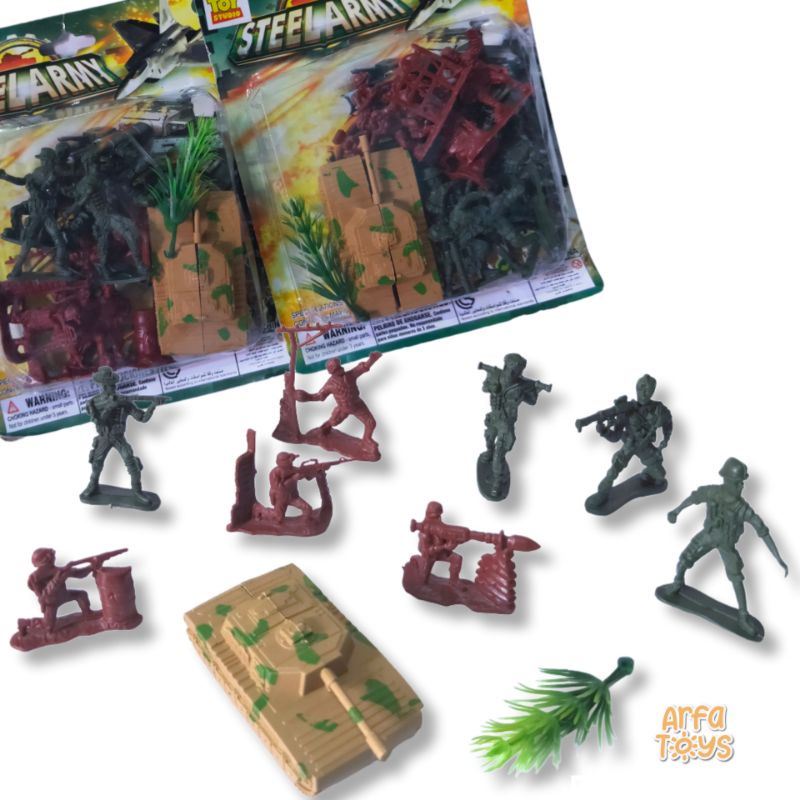 Mainan Figur Tentara Plastik Soldier Figure